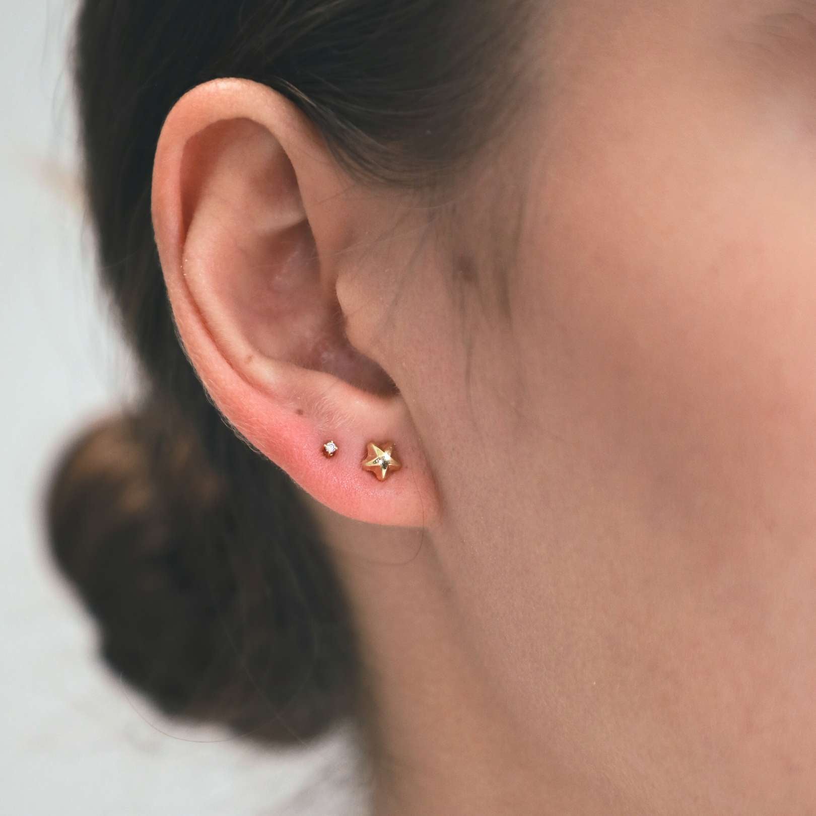 Millie Stud - Solid Gold