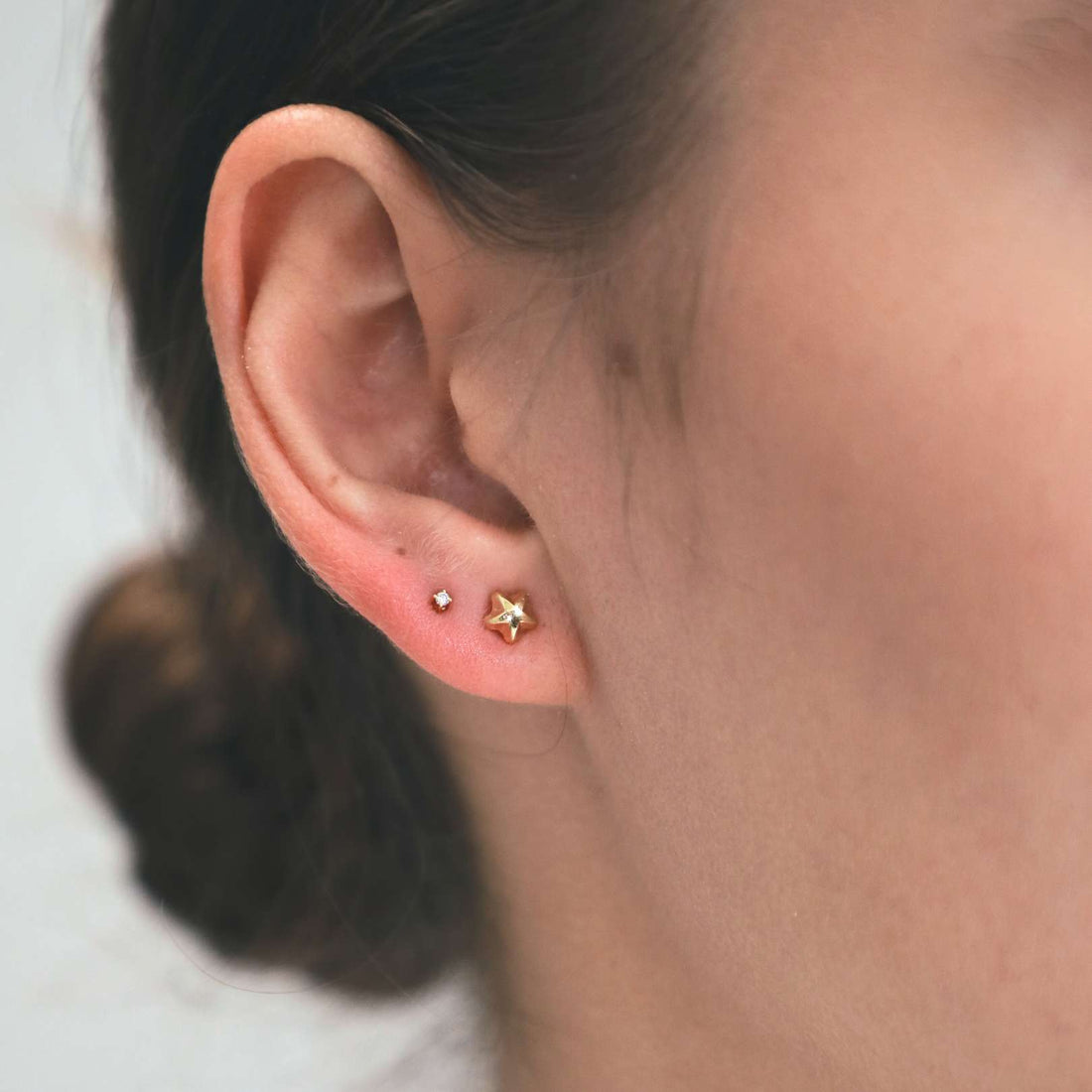 Millie Stud - Solid Gold