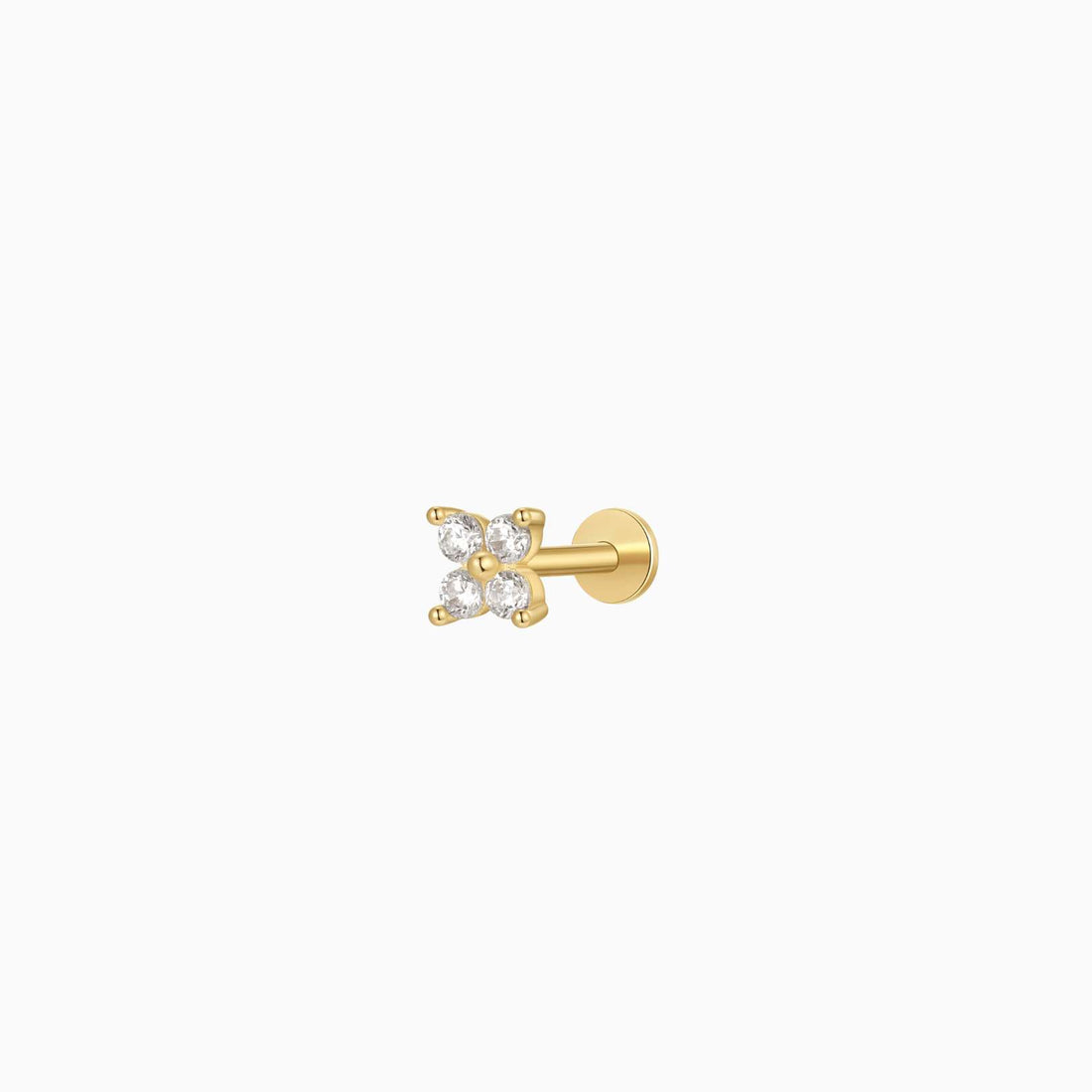 Uma Stud - Solid Gold