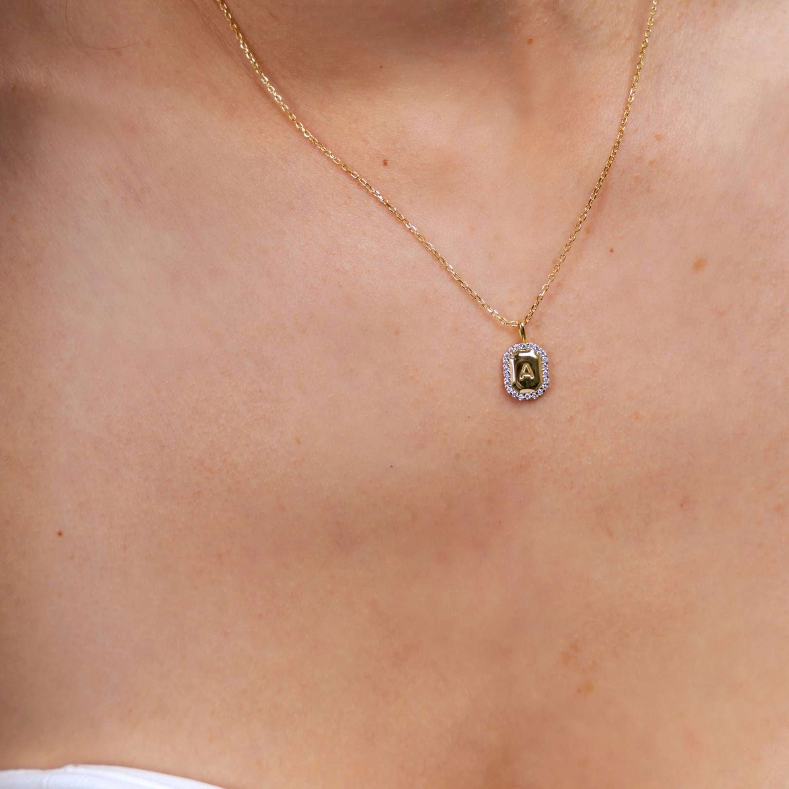 Eterna Letter Necklace