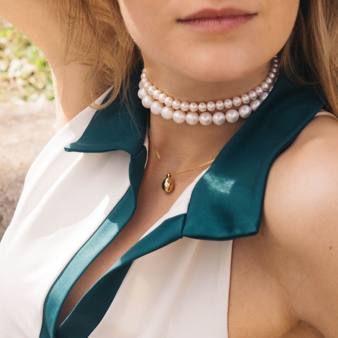 Polo Pearl Necklace